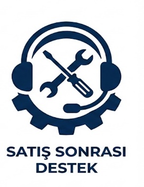 Satış Sonrası Destek görselinin temel amacı, müşterilere ürün alımından sonraki süreçte sunulan teknik yardım ve güven ortamını vurgulamaktır.