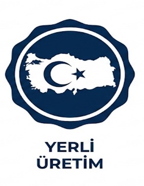 Briket makinesi ve ekipmanlarının Conmach fabrikasında Türkiye'nin yerli imkanları ve milli sermayesiyle üretildiğini tescil ederek güven oluşturmaktır. Tasarımda yer alan mühür formu ve ay-yıldızlı Türkiye haritası, yerli mühendislik gücünü vurgularken ülke ekonomisine sağlanan katkıyı ve kurumsal prestiji simgeler.